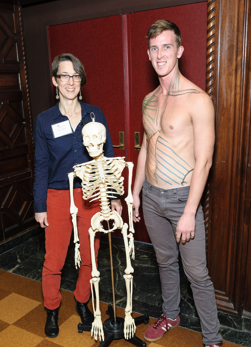 Kriota Willberg Anatomy Demonstration at the Academy