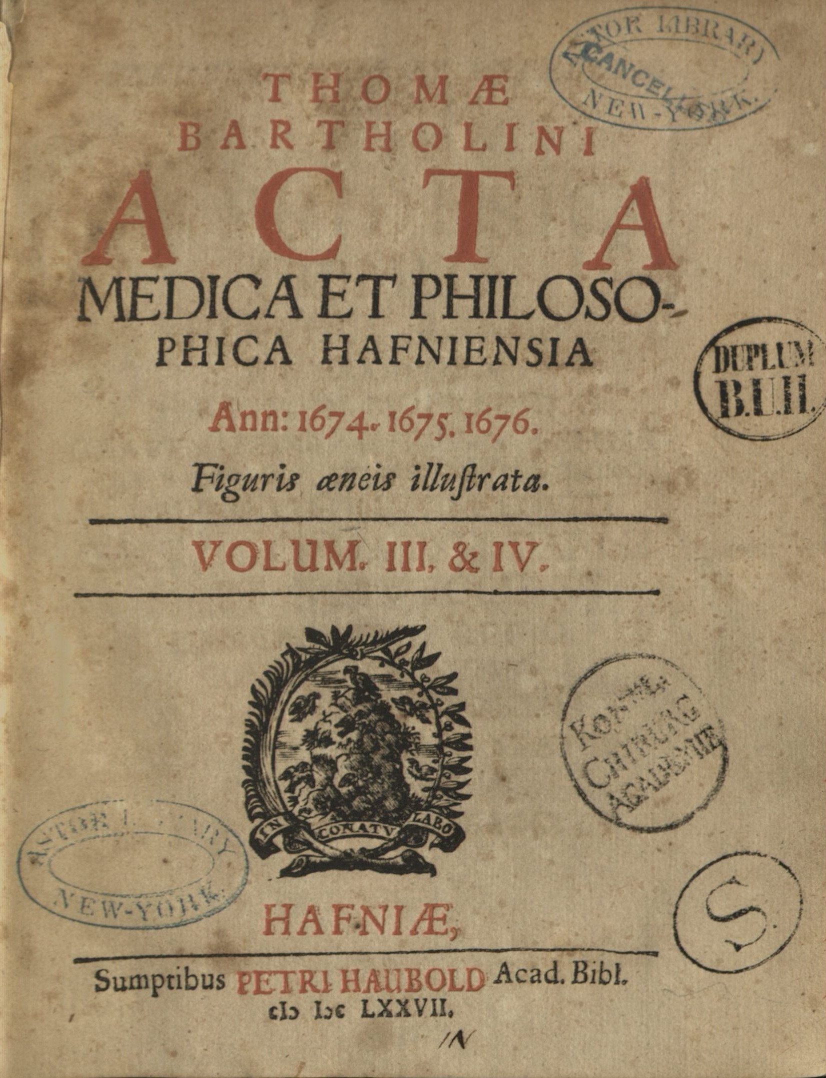 NYPL Gives Its Medical Books to the Library 