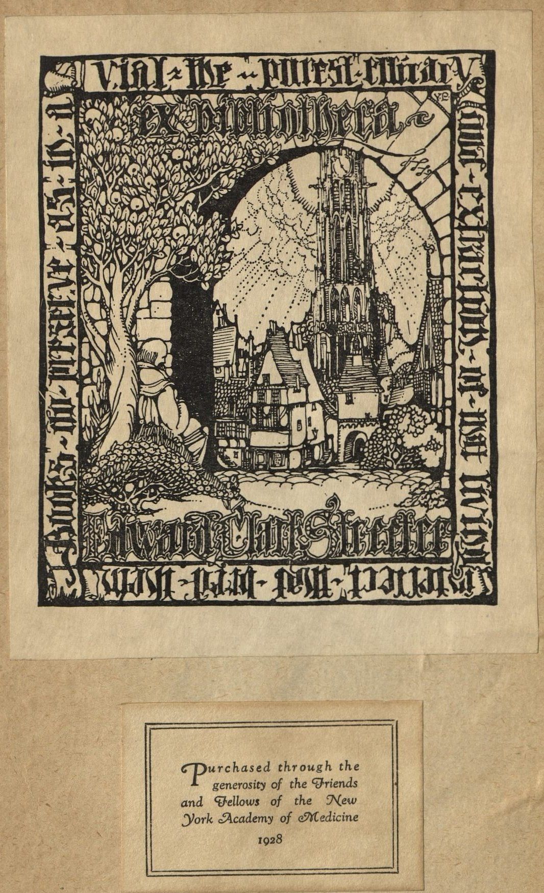 The Academy Purchases the Edward Clark Streeter Collection